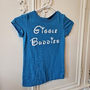 Next Level Short Sleeve Blue Top in size 7/8